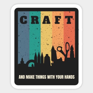 Craft City Sticker